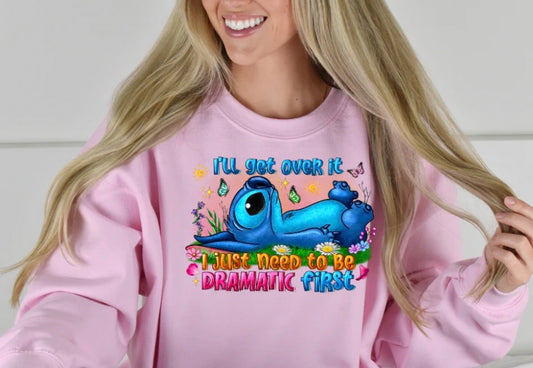 Dramatic Stitch Crewneck
