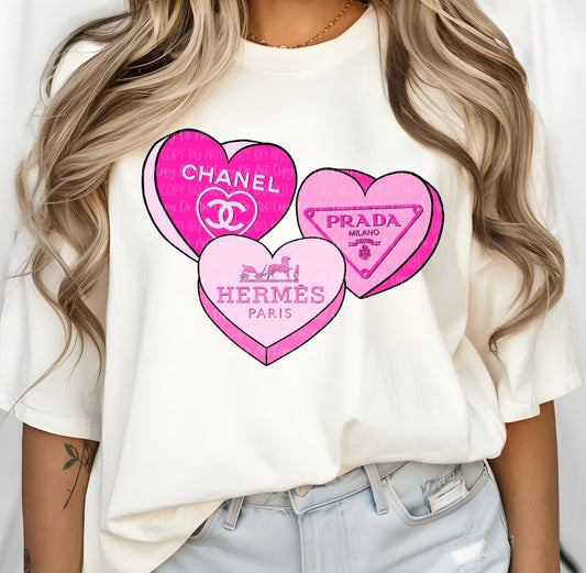 Luxury Hearts Tee