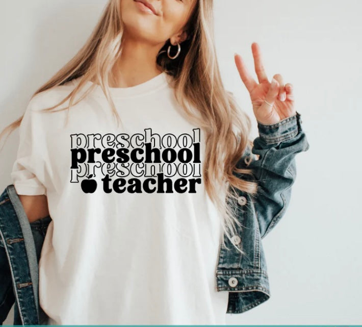 Preschool Teacher Tee