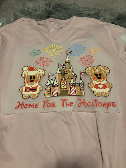 Gingerbread Castle with Mouse Crewneck