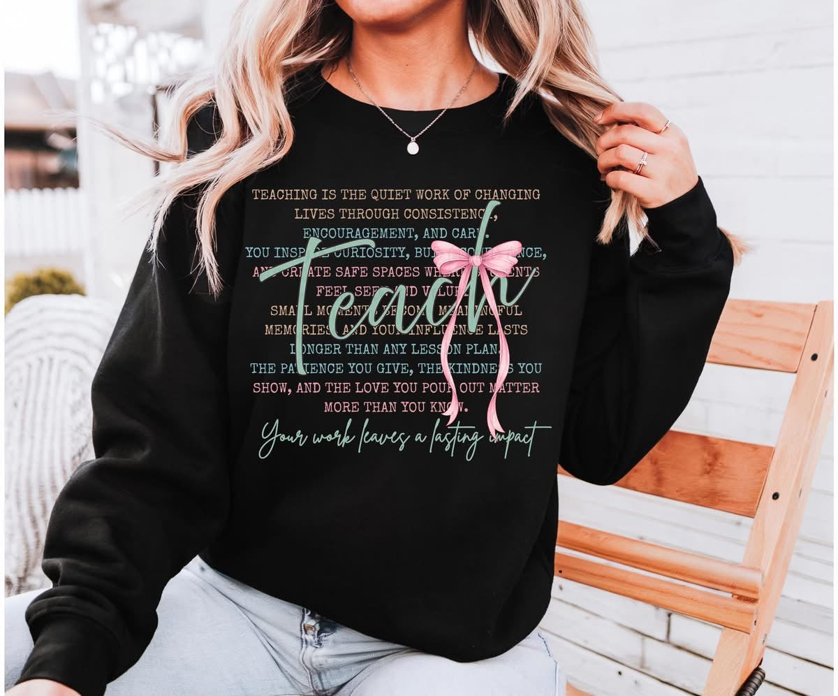 Teach Crewneck