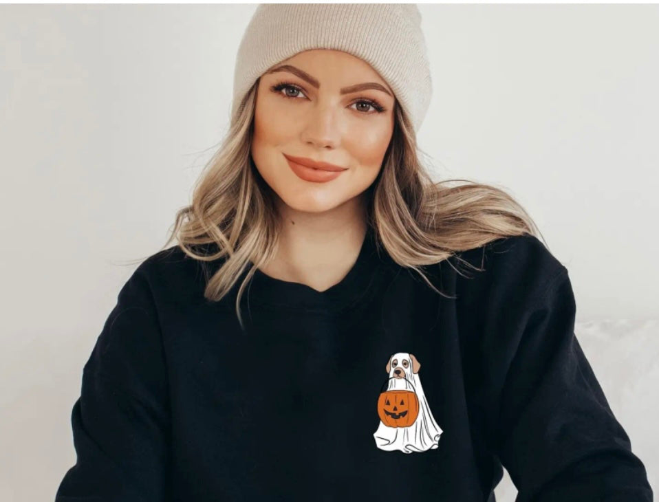 Ghost Dog Crewneck (pocket)