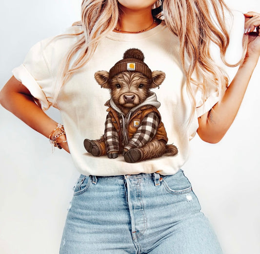 Hyland Cow Tee