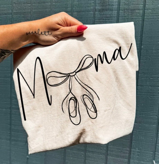 Mama Ballet Slipper Tee