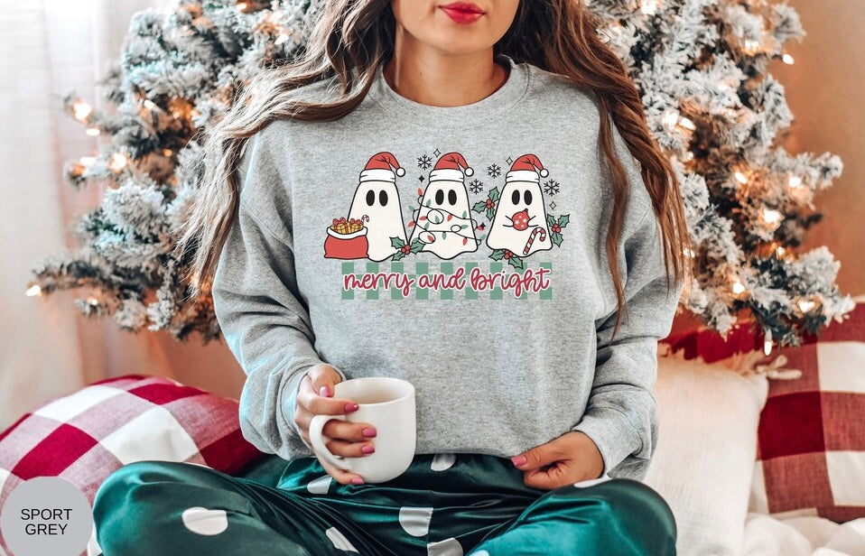 Christmas Ghost Crewneck