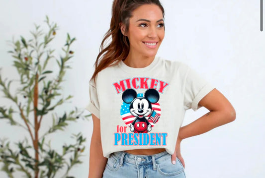 Mouse for President Tee