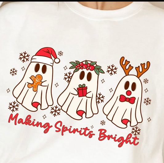 Christmas Ghost Crewneck