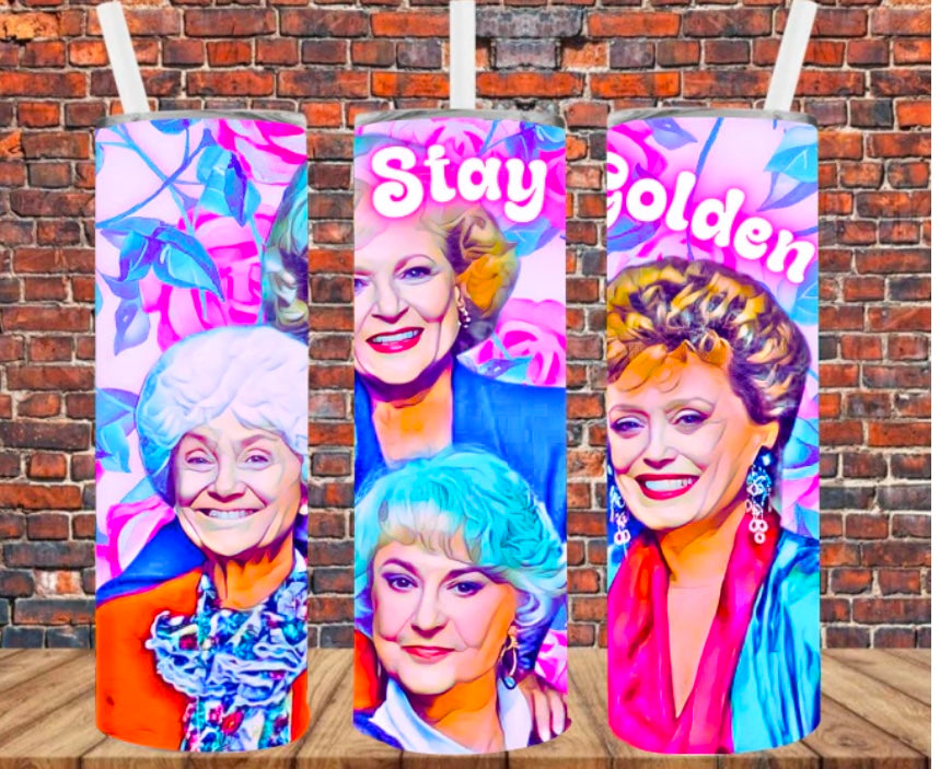 Golden Girls Skinny Tumbler