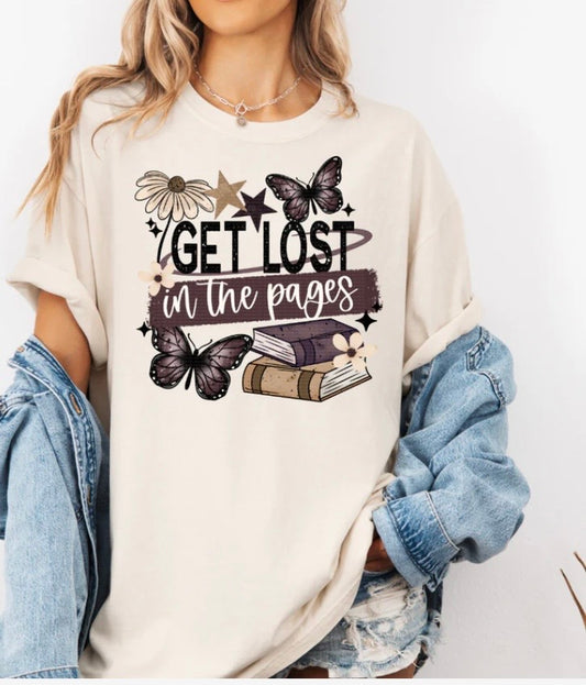 Get Lost in the Pages Tee