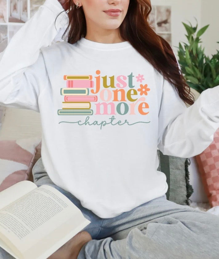 Just One More Chapter Crewneck