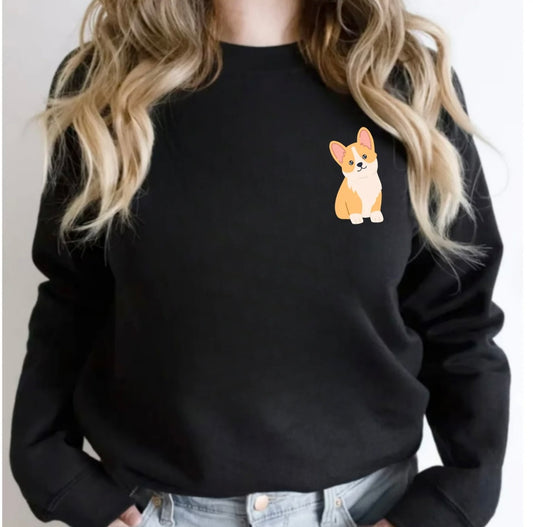 Corgi (pocket) crewneck