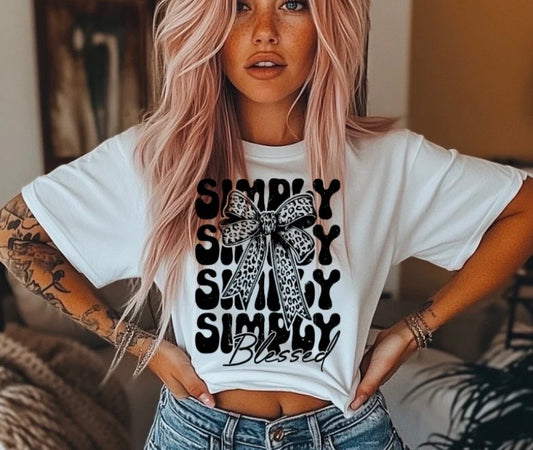 Simply Blessed Tee