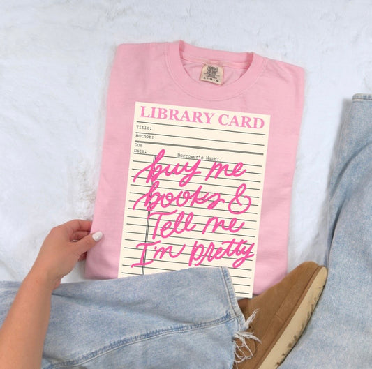 Library Card Tee