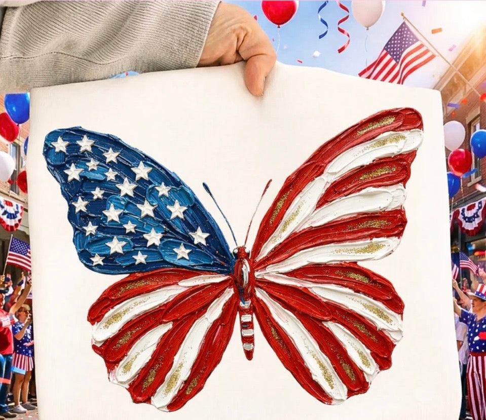USA Butterfly Tee