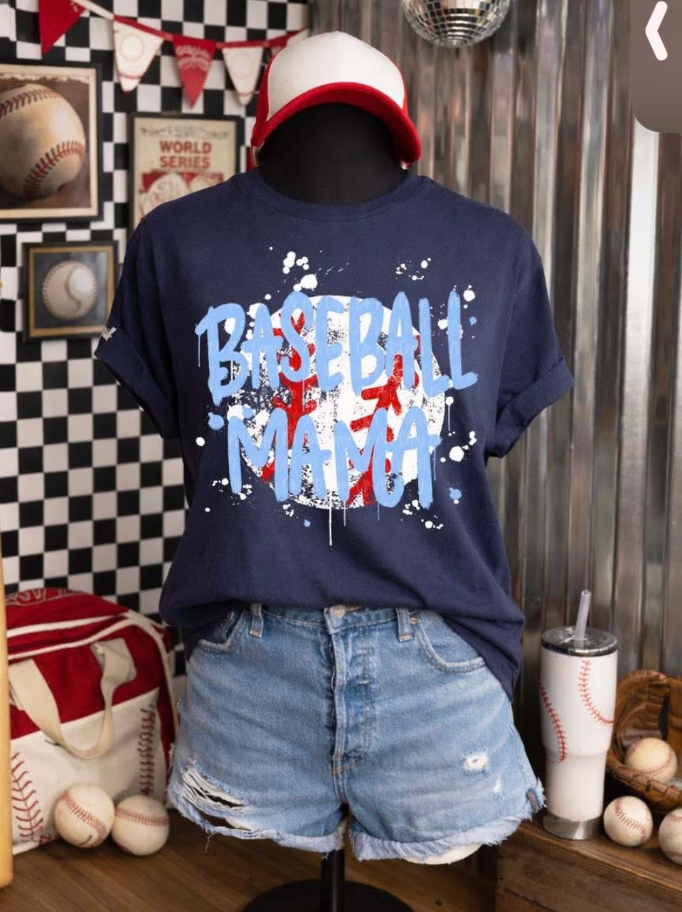 Baseball Mama Tee