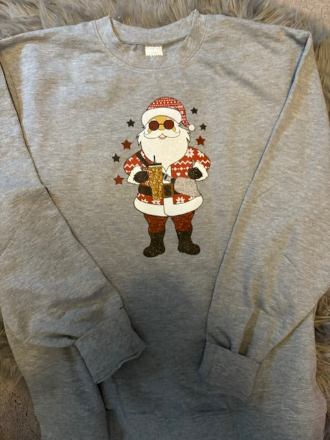 Boujee Santa Crewneck