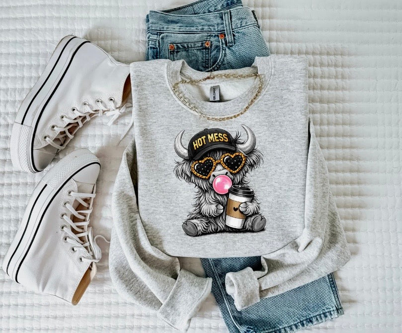 Hot Mess Hyland Crewneck