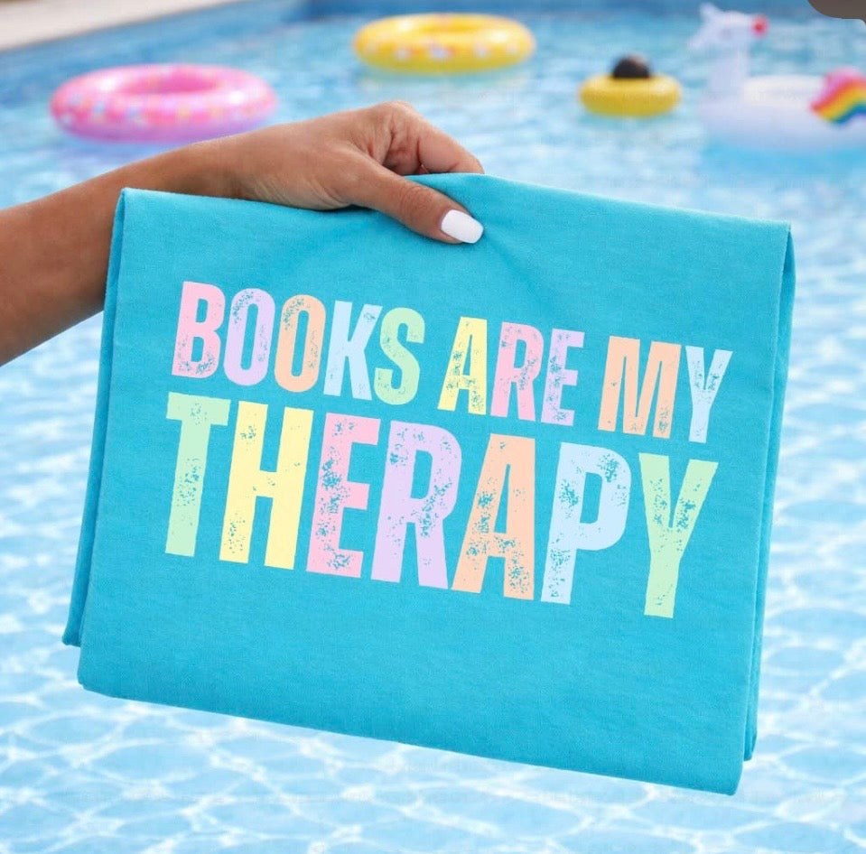 Books are my therapy Tee