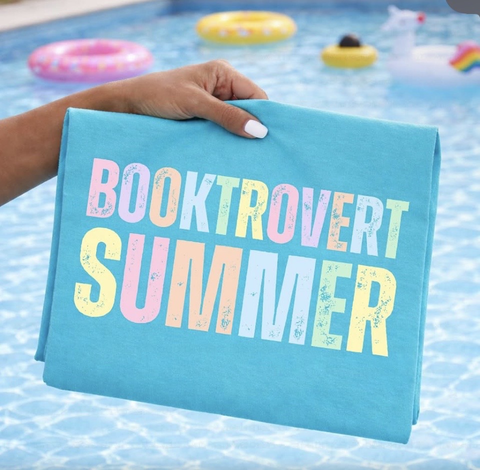 Booktrovert Summer Tee