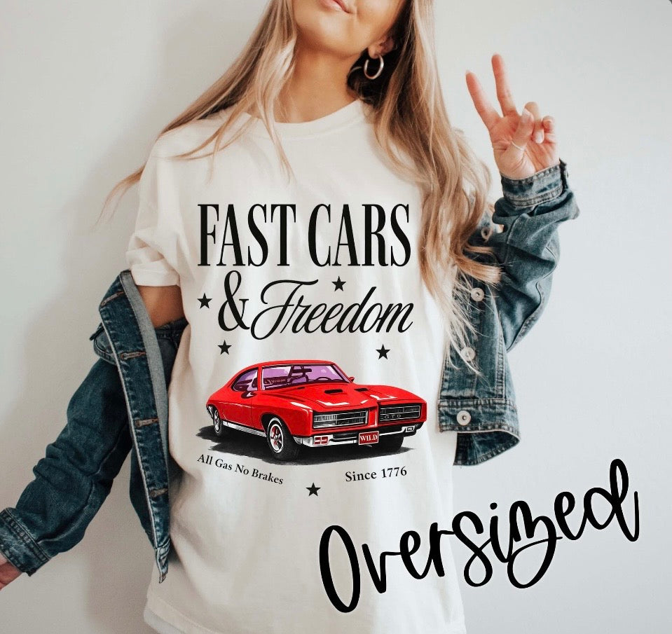 Fast Cars and Freedom Tee