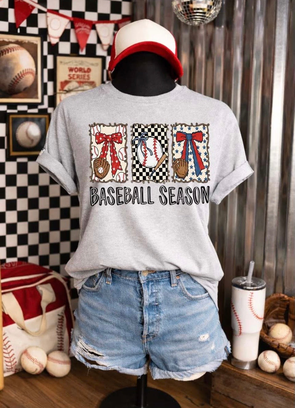 Baseball Season Tee