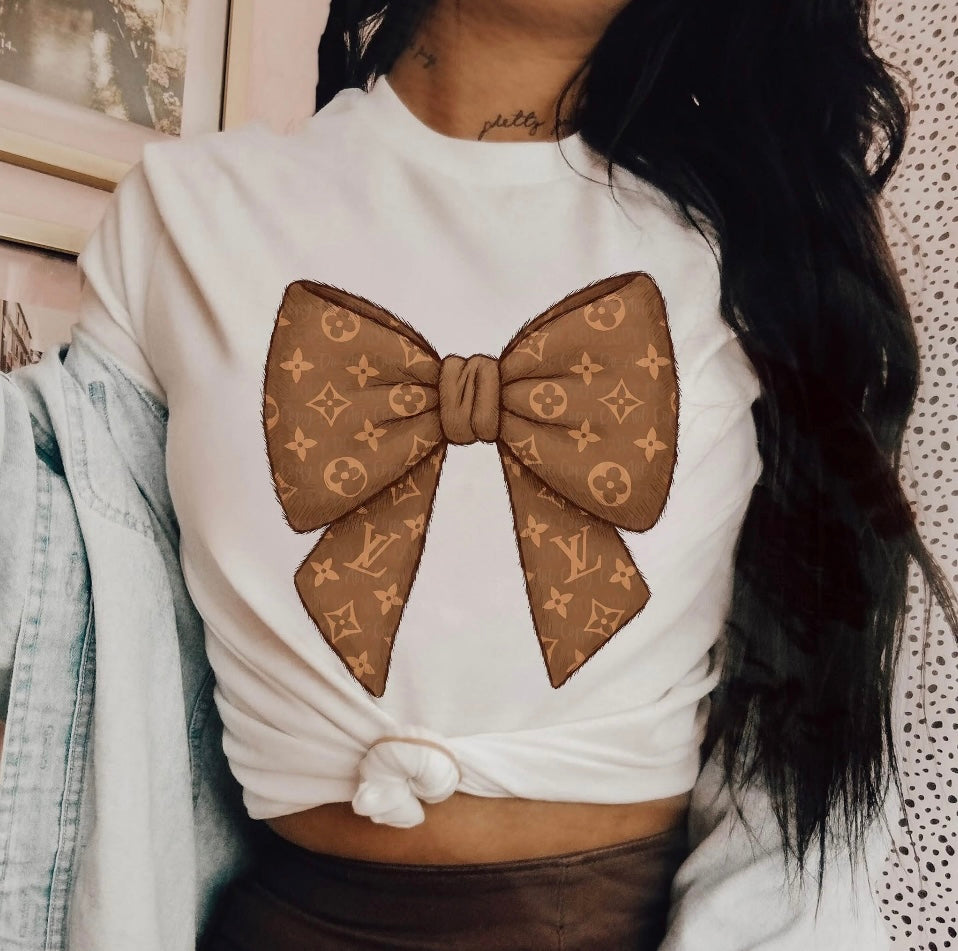 Luxury Bow tee