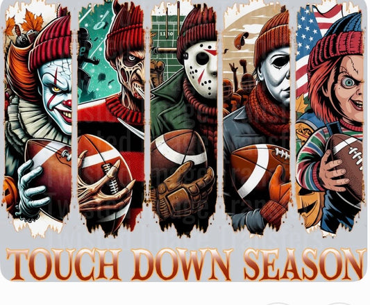 Scary Touchdown Season Tee