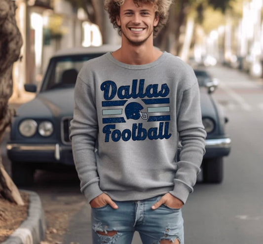 Dallas Football crewneck