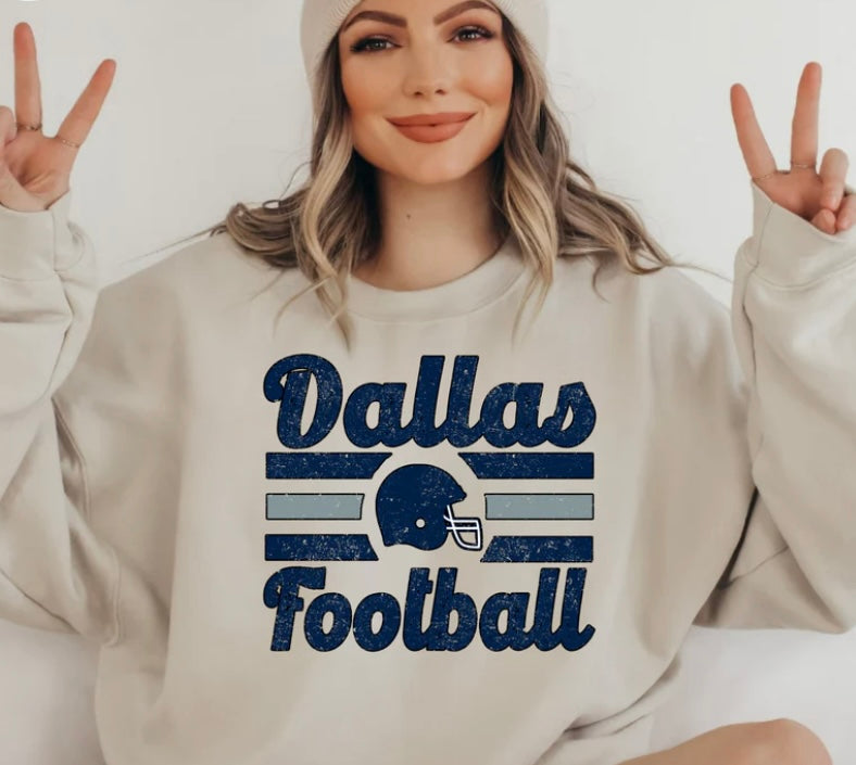 Dallas Football crewneck