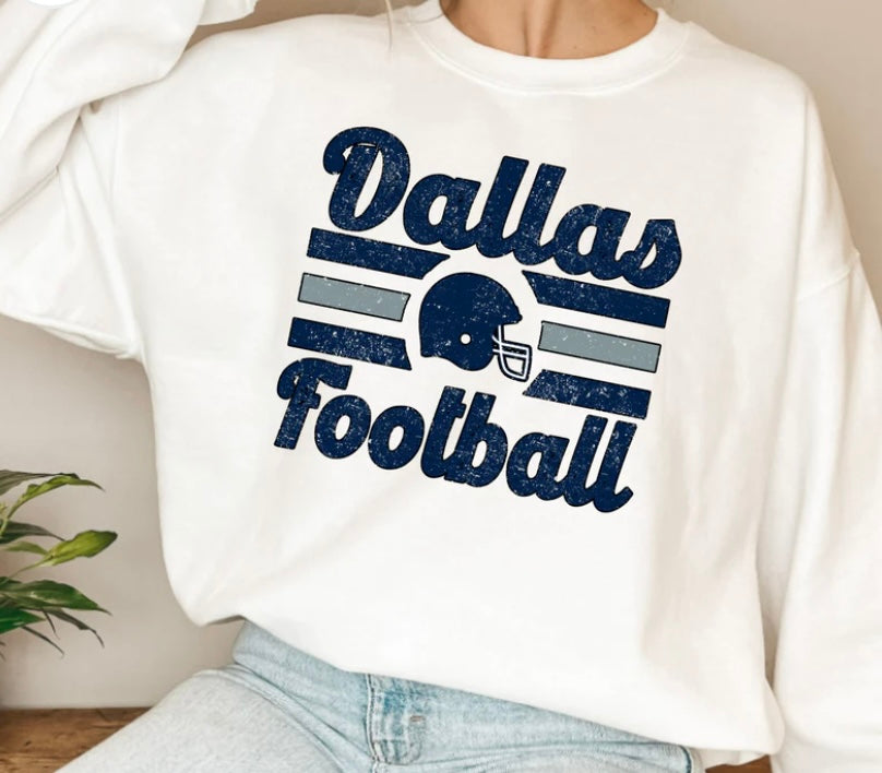 Dallas Football crewneck