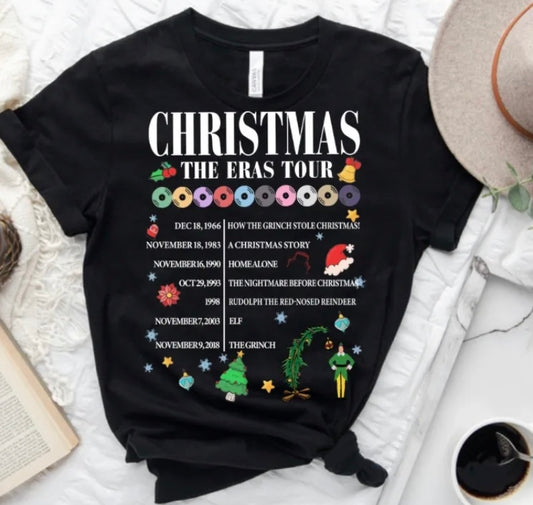Christmas The Eras Tour Tee