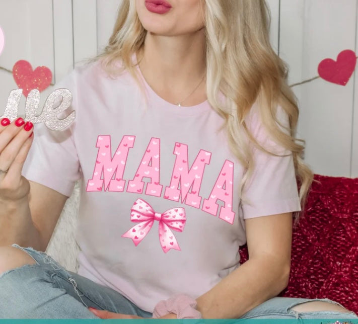 Mama heart tee