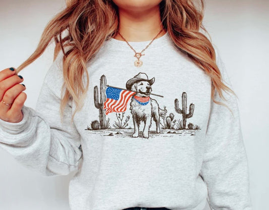 USA Dog Crewneck