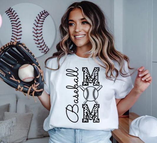 Baseball Mom Tee