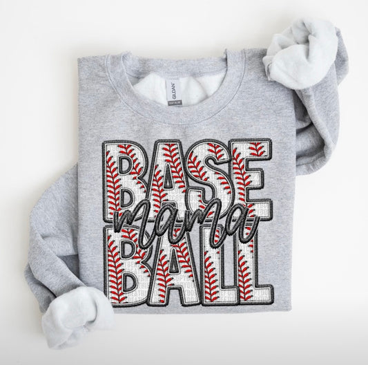 Baseball Mama Crewneck