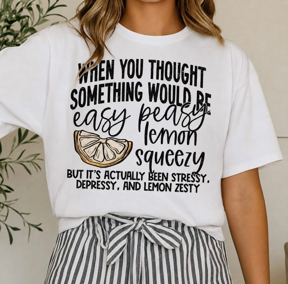 Lemon Squeezy Tee