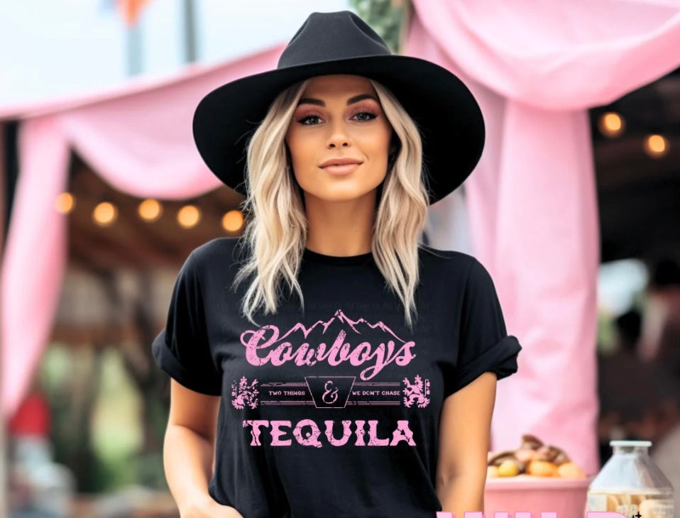 Cowboys and Tequila tee