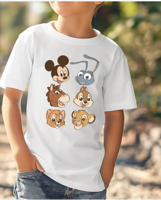 Mouse and Friends Kids Tee