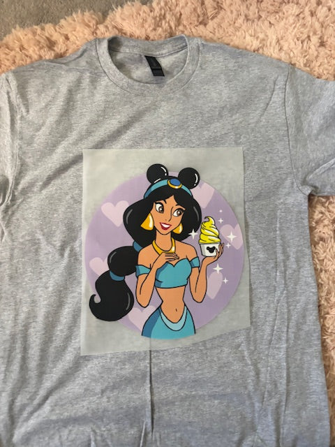 Jasmine Tee with autograph on back