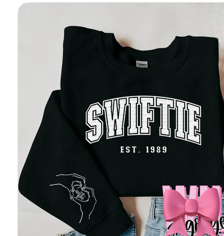 Swiftie Crew with sleeve detail