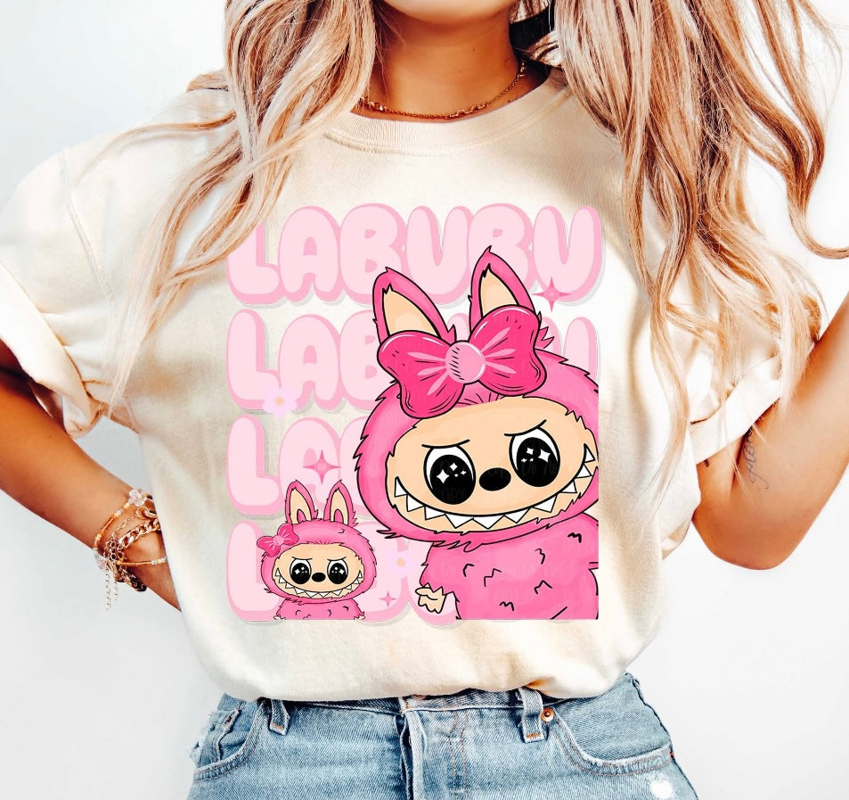 Pink Labubu Tee