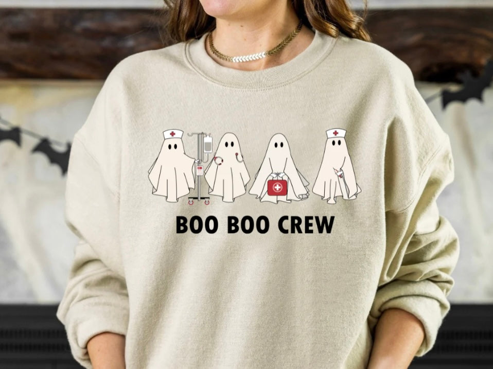 Boo boo crew crewneck