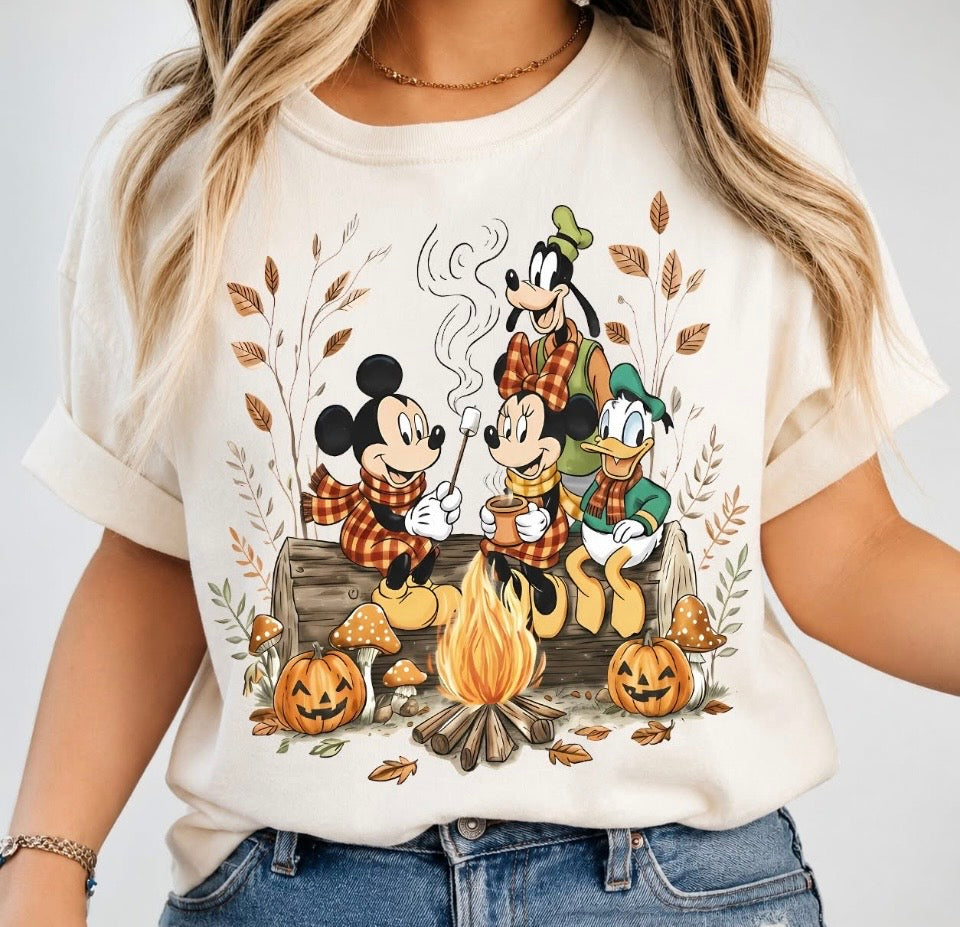 Mouse Bonfire Tee