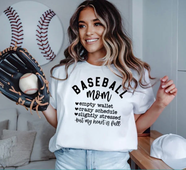 Baseball Mom Tee