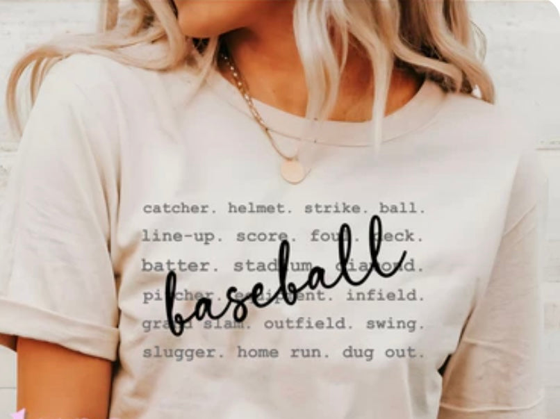 Baseball tee