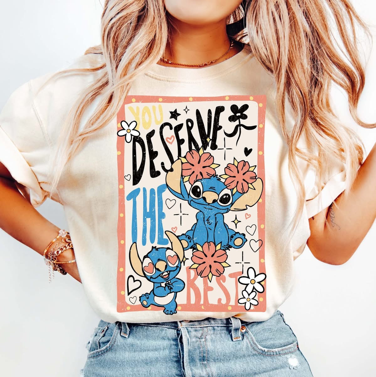 Stitch Deserve the Best Tee