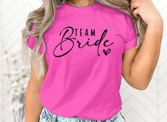 Team Bride tee