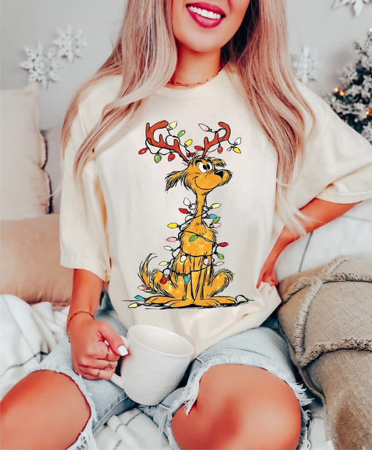Max Christmas tee