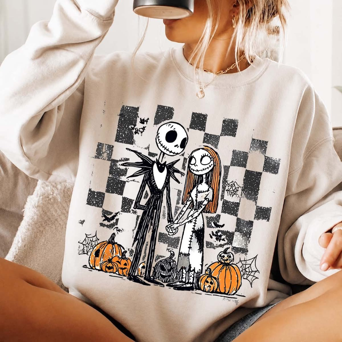 Jack and Sally Crewneck