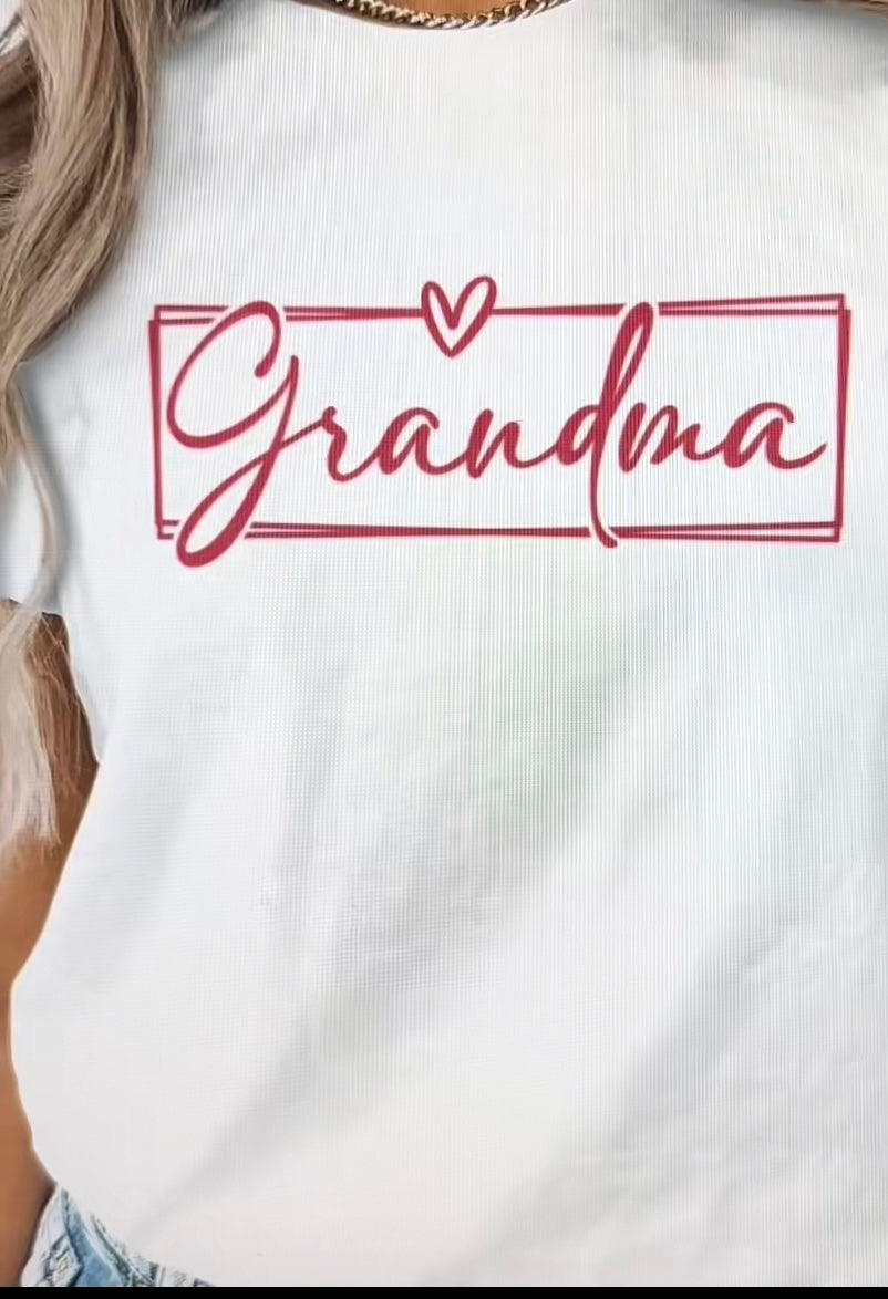 Grandma Red Tee